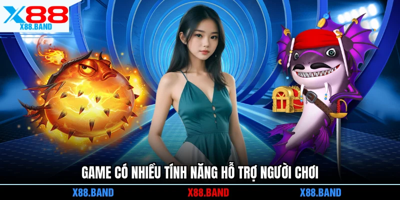 Game có nhiều tính năng hỗ trợ người chơi