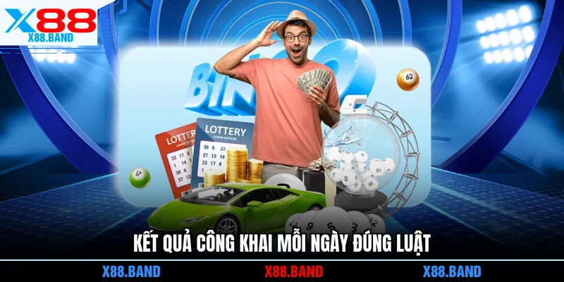 Kết quả công khai mỗi ngày đúng luật